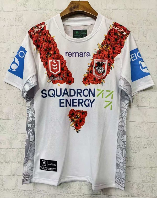 329fdad6 2026-2027 St. George White Rugby Jersey - Image 1