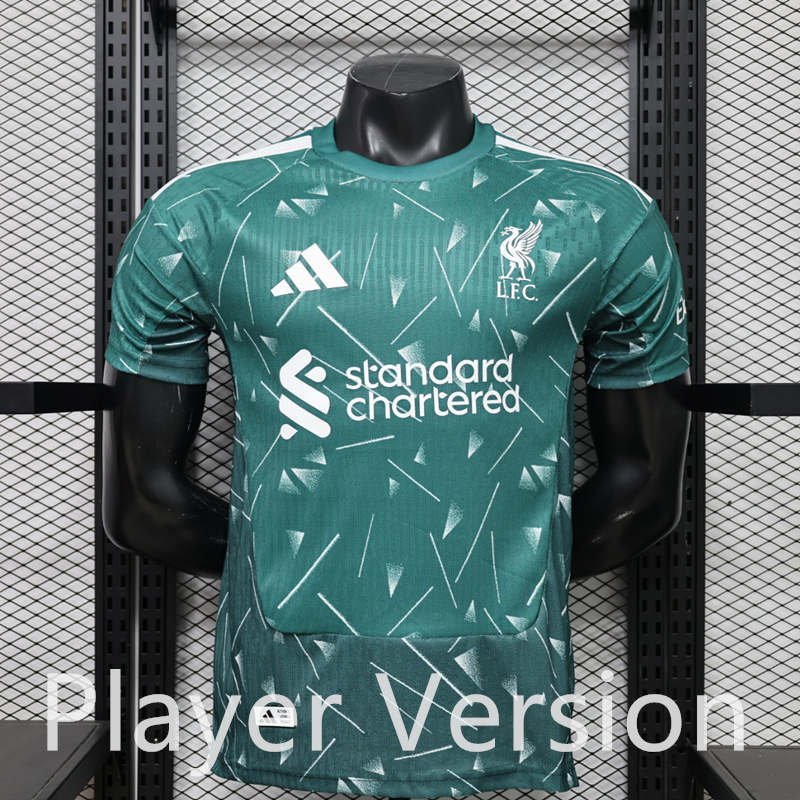 3f759249 Player Version 26-27 Liverpool Goalkeeper Green Soccer Jersey AAA - Image 1