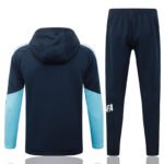 26-27 Argentina Royal Blue Thailand Soccer Jacket Uniform With Hat - Image 2