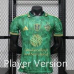 Player version 2026-2027 Saudi Arabia Green Soccer Jersey AAA