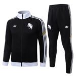 26-27 Juventus Black Thailand Soccer Jacket Uniform