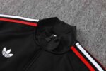26-27 Manchester United Black Thailand Soccer Jacket Uniform - Image 3