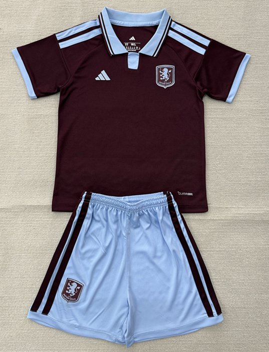77ac8002 2026-2027 Aston Villa Home Red Soccer Uniform - Image 1