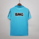 Retro version 2012-13 Santos Away Blue Soccer Jersey AAA - Image 2