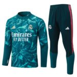 2026-27 Real Madrid Green Soccer Tracksuit Uniform