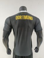2026-27 Player Version Dortmund  Away Black Soccer Jersey AAA - Image 3