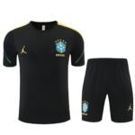 2026-2027 Brazil Black Soccer Uniform