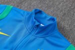 26-27 Brazil Blue Thailand Soccer Jacket Uniform - Image 5