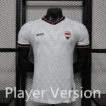 Player version 2026-2027 Iraq Away White Soccer Jersey AAA