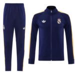 26-27 Real Madrid Royal Blue Thailand Soccer Jacket Uniform