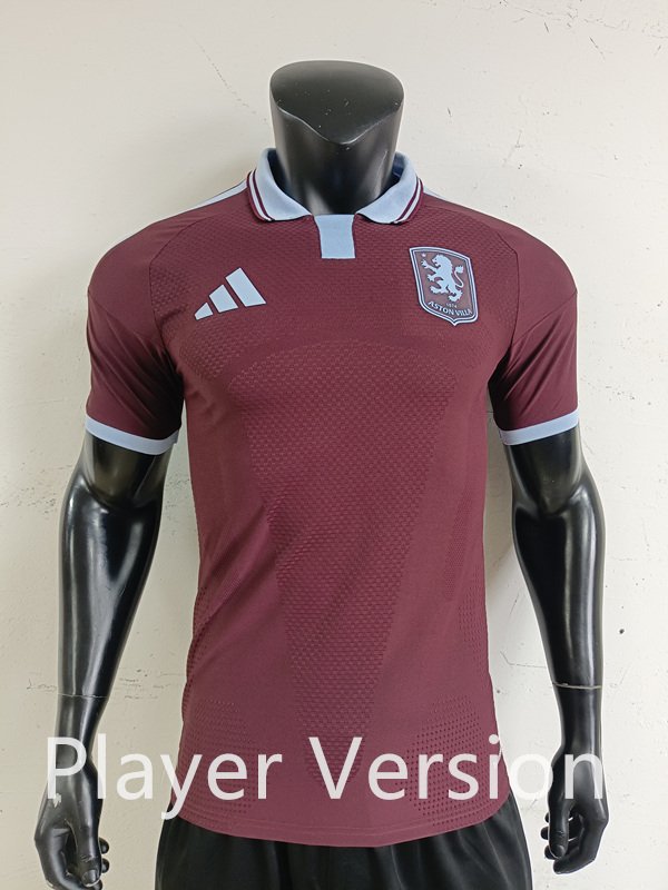 95ef8142 Player version 2026-2027 Aston Villa Home Red Soccer Jersey AAA - Image 1