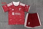 26-27 Liverpool Home Red Kids/Youth Soccer Uniform