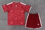 26-27 Liverpool Home Red Kids/Youth Soccer Uniform - Image 2