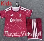 Player Version 26-27 Liverpool Home  Red Soccer kids uniforms