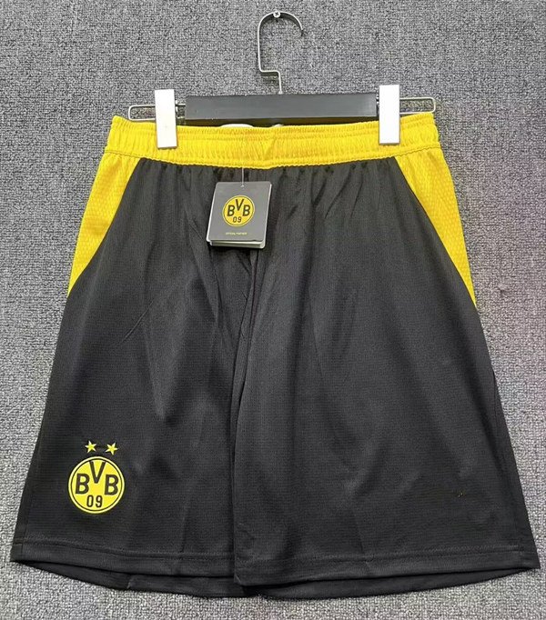 IMG_3474 2026-27 Borussia Dortmund Home Black Soccer Shorts - Image 1