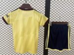 2026-2027 Arsenal  2nd Away Yellow kids/youth  Soccer uniform - Image 2