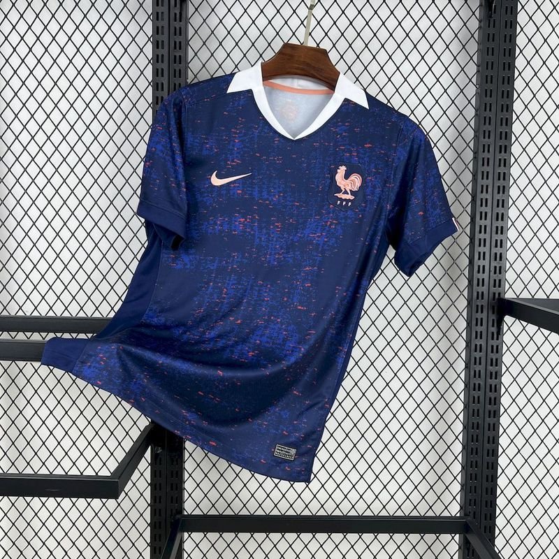 IMG_4240 2025-26 France Home Blue Soccer Jersey AAA - Image 1