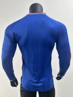 Player version 26-27 Manchester United Away Blue Long-sleeved Soccer Jersey AAA - Image 2