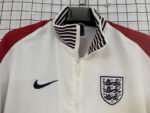 2024-25 England White Windbreaker  Soccer Jacket - Image 2