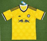 (S-4XL) 26-27 Leeds United Away Yellow Soccer Jersey AAA