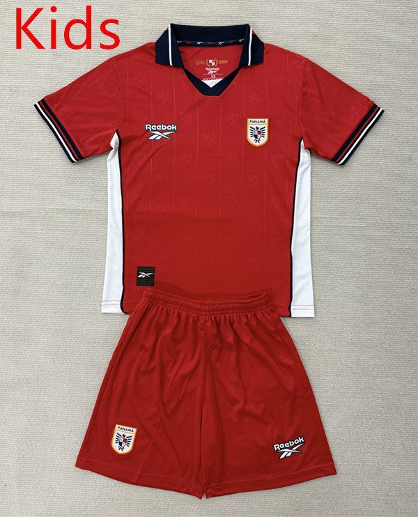 e0883265 2026-27 Panama Home Red Kids/Youth Soccer Uniform - Image 1