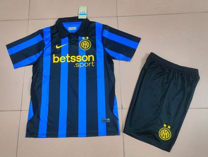 e208a6f8 2026-2027 Inter Milan Home Black&Blue Soccer Uniform - Image 1