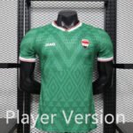 Player version 2026-2027 Iraq Home Green Soccer Jersey AAA