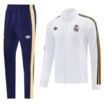26-27 Real Madrid White Thailand Soccer Jacket Uniform
