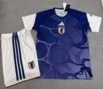 26-27 Japan Blue White Soccer Uniform