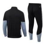 26-27 Real Madrid Black Thailand Soccer Jacket Uniform - Image 3