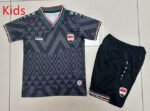 2026-2027 Iraq 2nd Away Black  Kids/Youth Soccer Uniform