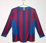 Retro Version 2006 Retro Barcelona Home Blue&Red Long sleeves Soccer Jersey AAA - Image 2