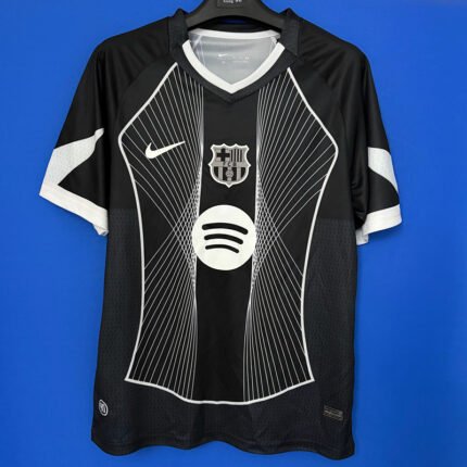 26-27 Barcelona  Black Thailand Soccer Jersey AAA
