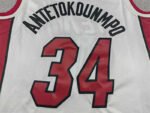 2026  NBA Miami Heat White  #34  Jersey - Image 4