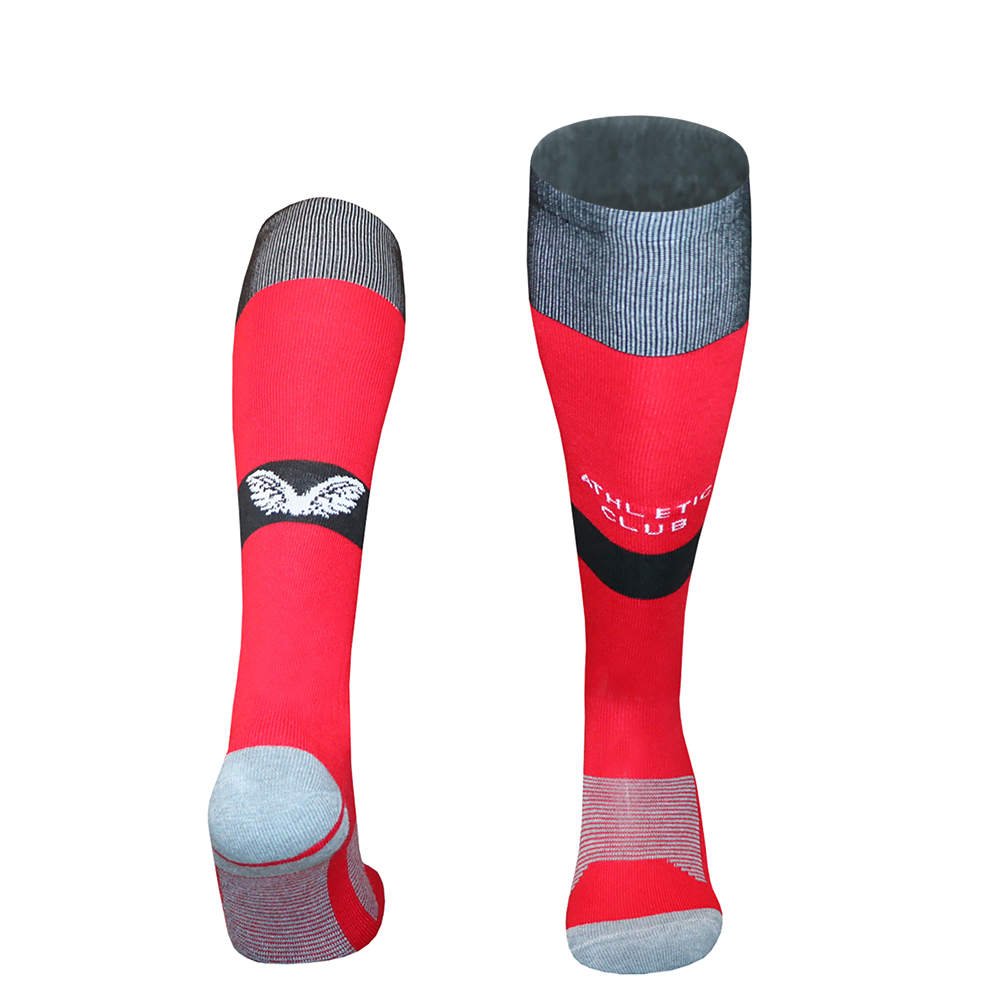 05258ca5 2026-27 Athletic Bilbao Away Red kids Soccer Socks - Image 1