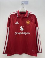 （S-4XL） 2026-2027 Manchester United Home Red Soccer Long sleeves Jersey AAA