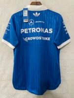 （S-5xl)2026-2027 F1 Mercedes Blue Racing Suit - Image 2