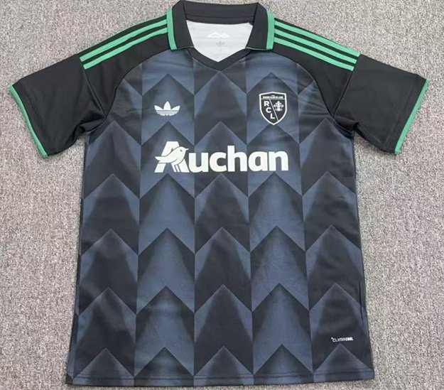 09aab314 26-27 Lens Away Grey Black Thailand Soccer Jersey AAA - Image 1