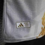 Player version 2026-2027 Argentina White Golden  Soccer Jersey AAA - Image 5