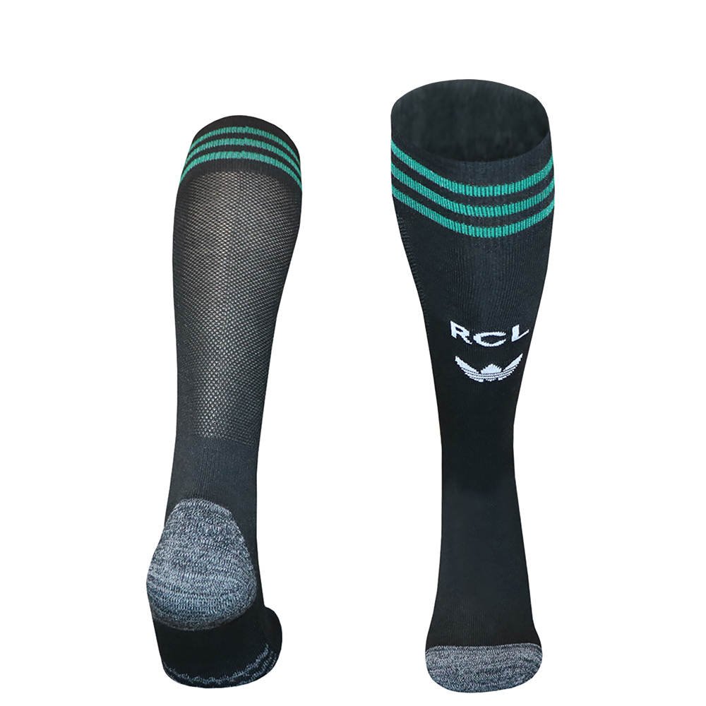 0b2a94fe 2026-27 RC Lens Away Black Soccer Socks - Image 1