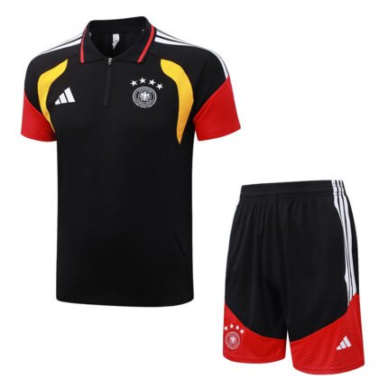 2026-27 Germany Black Polo Soccer Uniform