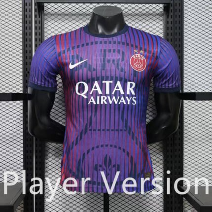 Player version 2026-27  Paris Saint-Germain Purple  Soccer Jersey AAA