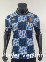 Player version 25-26 Manchester United Blue Soccer Jersey AAA