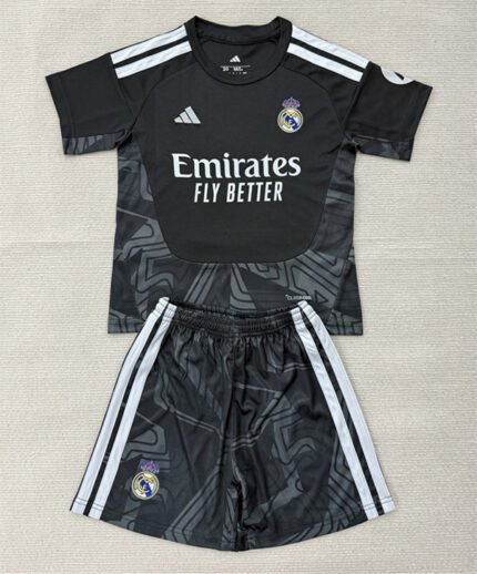 2026-27 Real Madrid Goalkeeper Black Soccer uniform