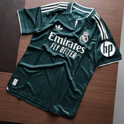 2026-27 Real Madrid Away Green Soccer Jersey AAA