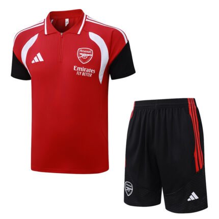 2026-27 Arsenal Red Polo Soccer Uniform