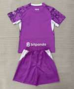 2026-2027 AC Milan Goalkeeper Purple Soccer Uniform - Image 2