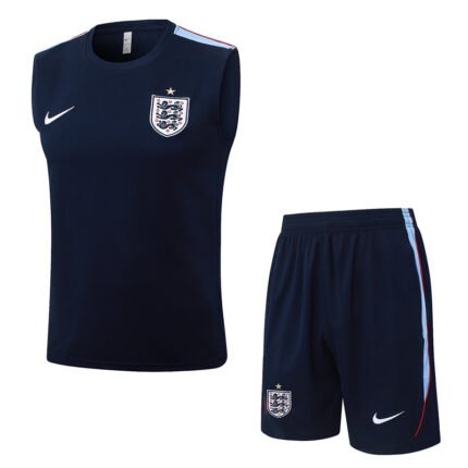 2026-27 England Blue Vest Soccer Uniform
