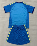 26-27 Leeds United Goalkeeper Blue Soccer Uniform - Image 2