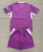 2026-2027  Manchester City  Goalkeeper Purple kids/youth  Soccer uniform - Image 2